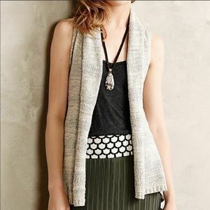 Anthropologie Sparrow twist back sweater vest